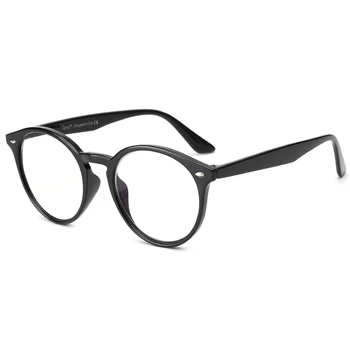 Cyxus Retro Klasična Anti Modra Svetloba Obravnavi Očala Črnega Okvirja Pregleden Objektiv Unisex Očala 2066