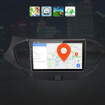 Eunavi 2 Din Android Avto Multimedijski Predvajalnik Za LADA Vesta Cross Sport 2016 2017 2018 Avdio 4G DSP GPS Navigacija Radio 2DIN