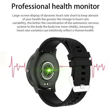 Fitnes Zapestnica Krvni Tlak Merjenje Smart Band Nepremočljiva Fitnes Tracker Gledajo Ženske, Moške Srčnega Utripa Smartband