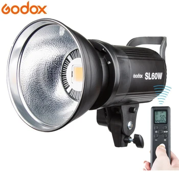 Godox LED Video Luč KA-60 W SL60W 5600K Bela Različica Video Lučka Neprekinjeno Svetlobno Bowens Nastavek za Studio za Snemanje Videa