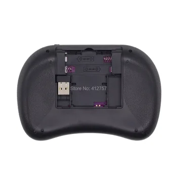 I8 francoski Tipkovnico 2.4 G Mini Brezžična Tipkovnica Zraka Miško z Sledilno ploščico za Android TV Box / Mini PC / Projektorji