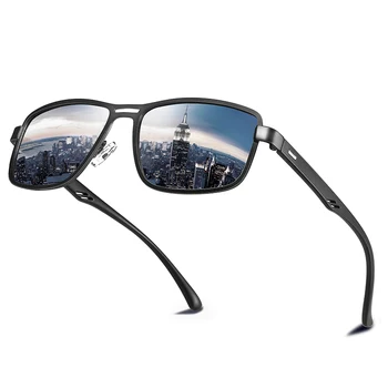 JackJad 2020 Moških Klasičnih Kvadratnih Metal Stil Polarizirana Sončna Očala Človek Vožnje Letnik Blagovno Znamko Design Sončna Očala Oculos De Sol 5925