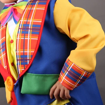 Kostum klovn Cosplay Otroci Cirkus Poredna Fancy Fantasia Baby Malo Fant Dekle Karneval Stranka Obleko Gor anime obleko
