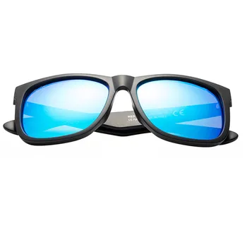 Kvadratni sončna Očala Moških Rdeči Pesek blagovne Znamke Premaz Črn Okvir, Ribolov, Vožnje Očala UV400 Moški Polarizirana sončna Očala Oculos