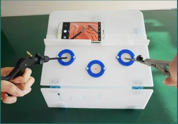 Laparoscopic Simulirani Usposabljanje Polje Paket Simulirani Kirurške Opreme Visoke Kakovosti Instrument Trener Kirurški Instrument