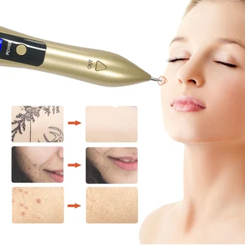 Laser Plazme Pero Mol za Odstranjevanje Brazgotina Temno Spot Remover LCD Nego Kože Točke Pero LED Kože Wart Oznako Tatoo Orodje za Odstranjevanje Nego Lepote