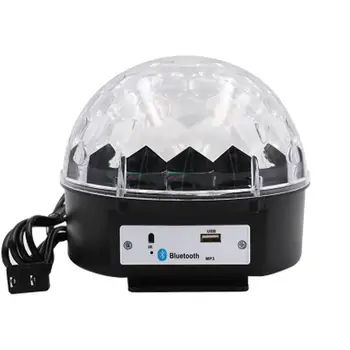 LED Stopnji Svetlobe LED Glasba Light Crystal Magic Ball Svetlobe Zvočnik Bluetooth 4.0 Pametnih Prenosnih Pisane Dj Oprema