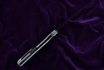 LEMIFSHE RFT Flipper folding nož M390 rezilo nosijo titana ročaj kampiranje, lov na prostem sadje Noži EOS orodja