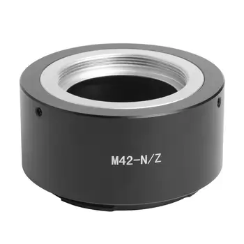 M42-NZ Visoko Natančnost Objektiv Nastavek Obroč Aluminijevih Zlitin za M42 Objektivi za Nikon Z Mount Mirrorless Fotoaparat