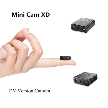 Mini Fotoaparat, Full HD 1080P Mini Camcorder Nočno opazovanje Mikro Kamero Gibanja Ustrelil Video Snemalnik DV Različica SD sq11