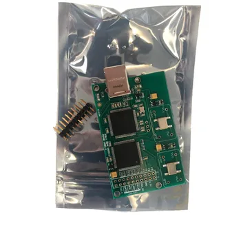 Nadgradnjo Kristalno Italija Amanero USB IIS Digitalni Vmesnik Podpira DSD512 32bits/384khz Za AK4497 ES9038 DAC Odbor