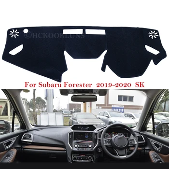 Nadzorna plošča Pokrov Zaščitni Ploščici za Subaru Gozdar 2019 2020 SK Avto Dodatki Dashmat Armaturno Ploščo Dežnik Anti-UV Preprogo Preprogo