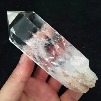 Naravni kremen kristalno palico točke feng kamen shui kamen zdravilnimi kristali palico čakro energije