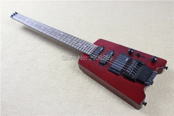 Nov prihod MINI kitara.vino, rdeče barve,en kos mahagoni električna kitara brez priklop. duh kitara visoke kakovosti brezplačno