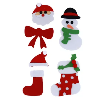 Novo Leto, Darila Otroci DIY Čutiti Božično Drevo Decor Božična Darila Za Novo Leto Vrata Zid Viseči Okraski