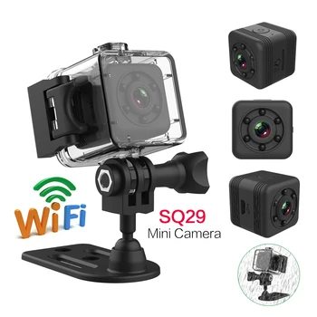 Novo SQ29 IP Kamera HD WIFI, Mini Kamero Magnetni Telo Mikro Cam Night Vision Vodotesno Ohišje DV DVR Majhne Kamere PK SQ11 SQ12