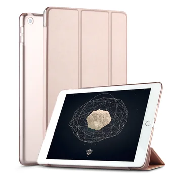Ohišje za Nov iPad z 9.7 palčni 2017, ZVRUA YiPPee Barve PU Smart Cover Primeru Magnet zbudi spanje Za Novi iPad 2017 model A1822 A1823