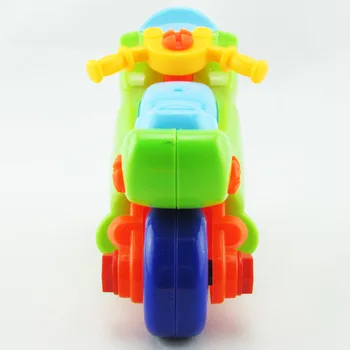 Otroške Igrače Zgodnje Izobraževanje Diy Vijak Matica Skupine Nameščeni Plastični 3D Puzzle Demontaža Motocikel Otroci Igrače Za Otroke Jigsaw