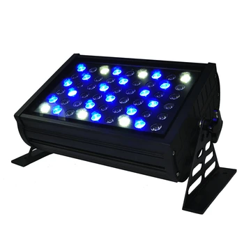 Ping 4XLOT Prostem Pravokotne DMX LED Stenska Podložka RGBW 54x3W (R:12 G:18 B:18 W:6) Color-spreminjanje LED Poplav Svetlobe