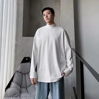 PR Men je Barva Pozimi Topla Majica korejski Ulične Mode Puloverji Hoodie 2020 Pozimi Priložnostne Moških Modnih Oblačil