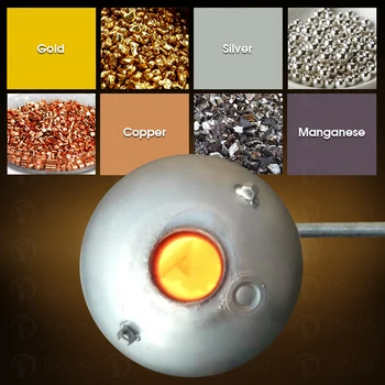 Propana talilne peči za taljenje zlato, srebro, baker, aluminij, platina, in druge kovine, s tališčem pod 1400℃