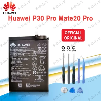 Prvotne Hua Wei Zamenjava Baterije HB486486ECW Za Huawei P30 Pro Mate20 Pro Mate 20 Pro Resnično Telefona, Baterije, 4200mAh