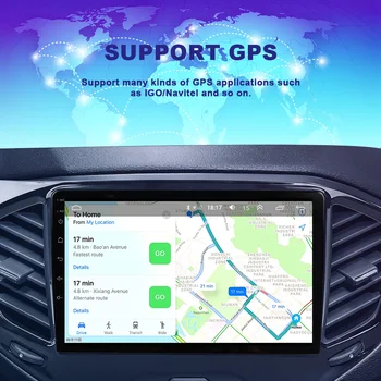 Radio 2 Din 2din Android Autoradio Univerzalni Avto Radio Audio 9 10 Palčni GPS Dvd Predvajalnik DSP za Bmw-Ford-Focus-Skoda-Outlander