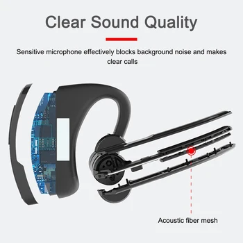 Retevis Brezžične Bluetooth Slušalke Walkie-Talkie Slušalko Z Brezžično Prst PRITISNI in Adapter Za Kenwood Baofeng UV-5R UV82