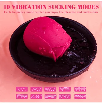 Sesanju Lizanje Vibrator za Ženske Bedak Klitoris G Spot Klitorisa Sesalna Stimulacije Oralni Seks Igrače za Nekaj Odrasla Muca Bradavico