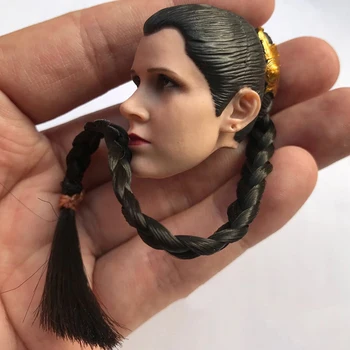 Spot 1/6 ženska glavo carving Princesa Leia temperament lepih mladih različico, ki je primerna za 12 inch premično lutka model accessorie