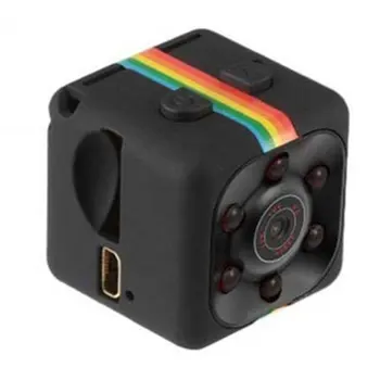 SQ11 mini kamera HD night vision Nastavljiv nosilec za Enostavno namestitev širokokotni spremljanje Mobilne odkrivanje