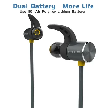 TOPROAD Bluetooth Slušalke Brezžične Nepremočljiva Šport Slušalke Stereo Bas v Uho Neckband Slušalke Slušalke z Mikrofon za Telefon