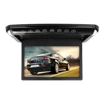 Ultra Tanek 10.1 palčni Avto Monitor Streho Stropna Flip Navzdol TFT LCD DVD Predvajalnik, USB, SD MP5 Zvočniki Igre