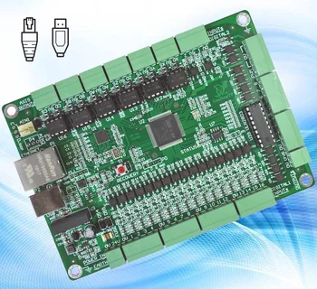 USB Ethernet MACH3 CNC Network Nadzorne plošče Graviranje Stroj 6 Os Neto Usta Nadzor Gibanja Kartico