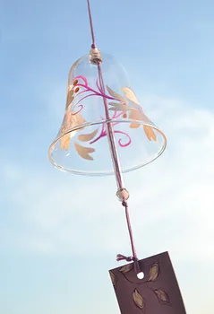V letu 2017 najnovejše Japonski veter zvončki steklenimi zvonci, vetru zvončki doma dekor steni visi windchimes Doma Oprema za dekoracijo