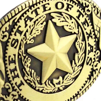 Vintage Klasičnih Kovinskih Orel Zastavo Belt Sponke za Zahodni Kavboj Cowgirl Zaponke Pentagram Kul Zlato Iver пряжка для ремня