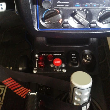 VR - Racing Avto Elektronike Eno Stikalo Komplet Plošča za Zagon Motorja Gumb preklop z dodatno opremo VR-QT312