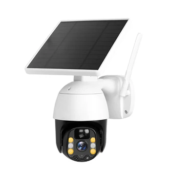 XVIM 3MP IP PIR Kamera, WIFI 7W Sončne celice, Baterije Varnosti nizkonapetostnih Fotoaparat na Prostem PTZ CCTV Kamera Smart Security Monitor