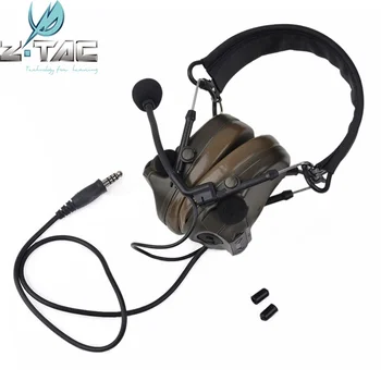 Z-TAC Comtac III Slušalke C3 Dual Channel Pickup Zmanjšanje Hrupa Slušalke Airsoft, Lov Slušalke (Z051)