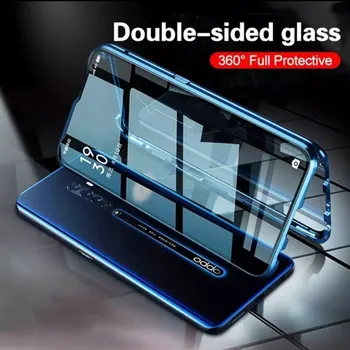 Za celotno Telo, Magnetni Primeru Za vivo X50 X50 Pro X30 Primeru Shockproof Alumium Kovinski Odbijača Kritje X50 Primeru za vivo X30 Pro X 50 Funda