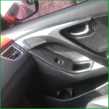 Za Hyundai Elantra Avante Limuzina LHD 2012-Notranja Vrata Ročaj Okno Dvigalo Plošči Stikalo Gumb za Kritje Nalepke Trim Ornamenti