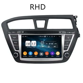 Za Hyundai i20 sem 20 Android Radio - 2018 Avto večpredstavnostna DVD Predvajalnik, Stereo GPS Navi Vodja enote Autoradio kasetni diktafon