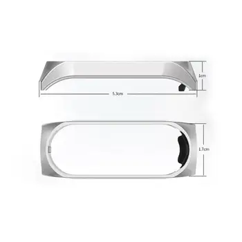 Za Xiaomi Mi Band 3 4 Kovinski Trak Manšeta Iz Nerjavečega Jekla Magnetni Sesalna Zamenljive Smart Accessorie Pašček Za Zapestje