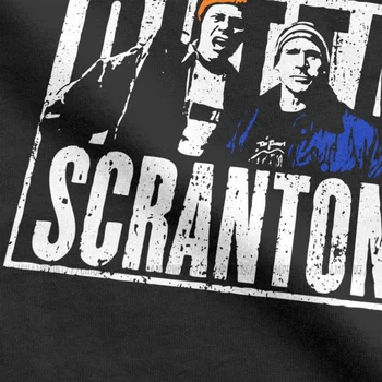 Zabavno Naravnost Ven Scranton Urad T-Shirt Moški Okrogle Ovratnik Bombaž T Majice Kratek Rokav Tees Za Rojstni Dan Vrhovi