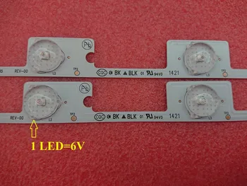 100 KOS*6 LED*6V 442mm NewTV osvetlitev ozadja LED trak bar za KDL48JT618U KDL48JT618A 35018539 35018540