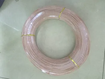 100 M Visoka temperaturna obstojnost 50ohm M17/113 RG316 eno zaščiteni RF Koaksialni kabel Nova