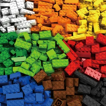 1000 Kosov gradniki Legoings Mesto DIY Ustvarjalne Opeke Večino Model Številke Izobraževalne Otroci Igrače Združljiv Vseh Znamk