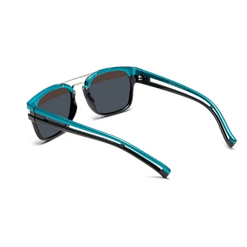 2019 Nov Dvo-barvni Kvadratek sončna Očala Moški Ženske blagovne Znamke Oblikovalec sončna Očala UV400 Odtenki Očala Gafas De Sol