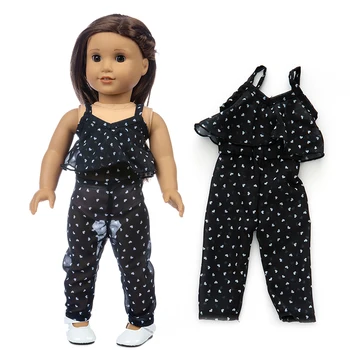 2020 Novo naramnice, Primerni za American Dekle Lutka Obleko 18-palčna Lutka Božič Dekle Darilo(Samo prodajajo oblačila)