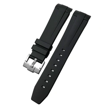 21 mm Visoko Kakovostnega Silikona Watchband Zamenjava za Longines L3 HydroConquest Osvajanje Watch Nepremočljiva Šport Mehko Trak